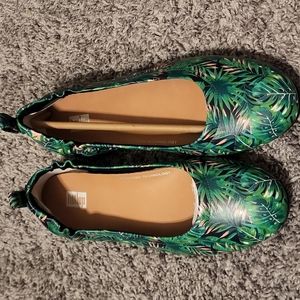 Flipflop Woman's Allegro Black Mix Ballet Flats